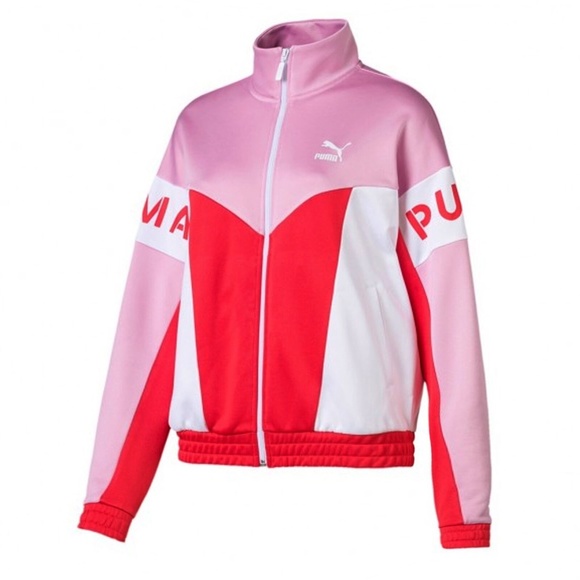PUMA Xtg 94 Shine Pink Track Jacket - Picture 2 of 7